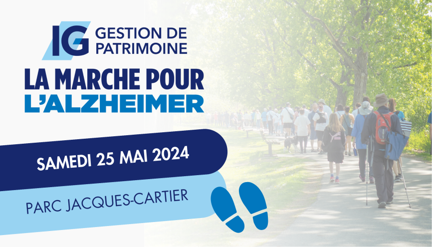 Marche pour l'Alzheimer IG Gestion de patrimoine 2024