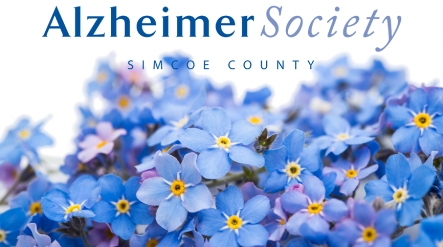 Alzheimer Society of Simcoe County Wordmark and Identifier