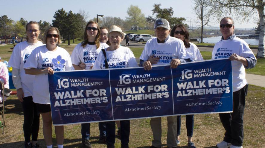 IG Wealth Management Walk For Alzheimer's