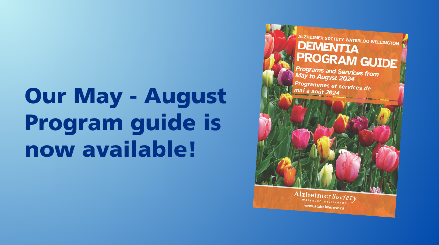 Our May - August program guide is now available!