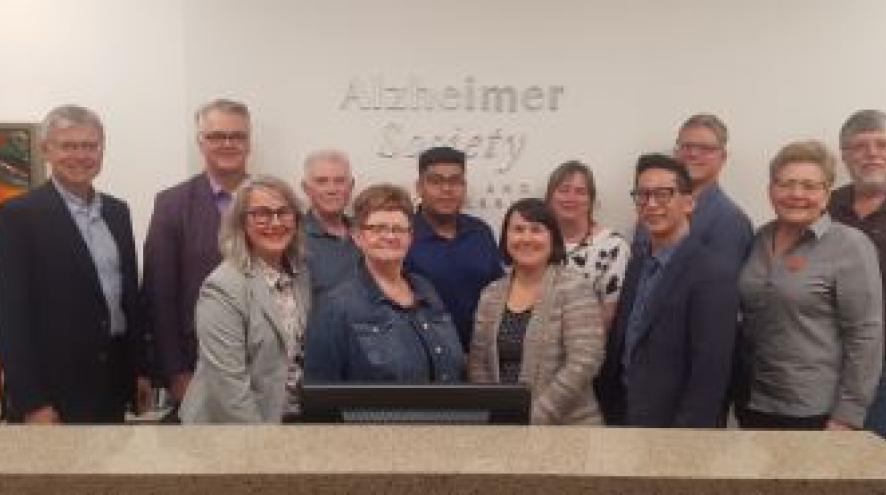 Alzheimer Society of Alberta and Northwest Territories Volunteer Board of Directors.