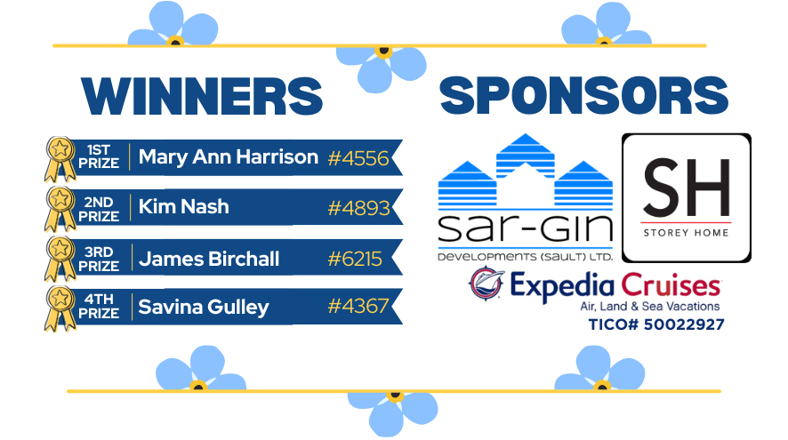 Raffle Winners & Sponsors 2026