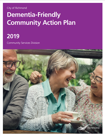 Front cover of the Dementia-Friendly Action Plan for Richmond.