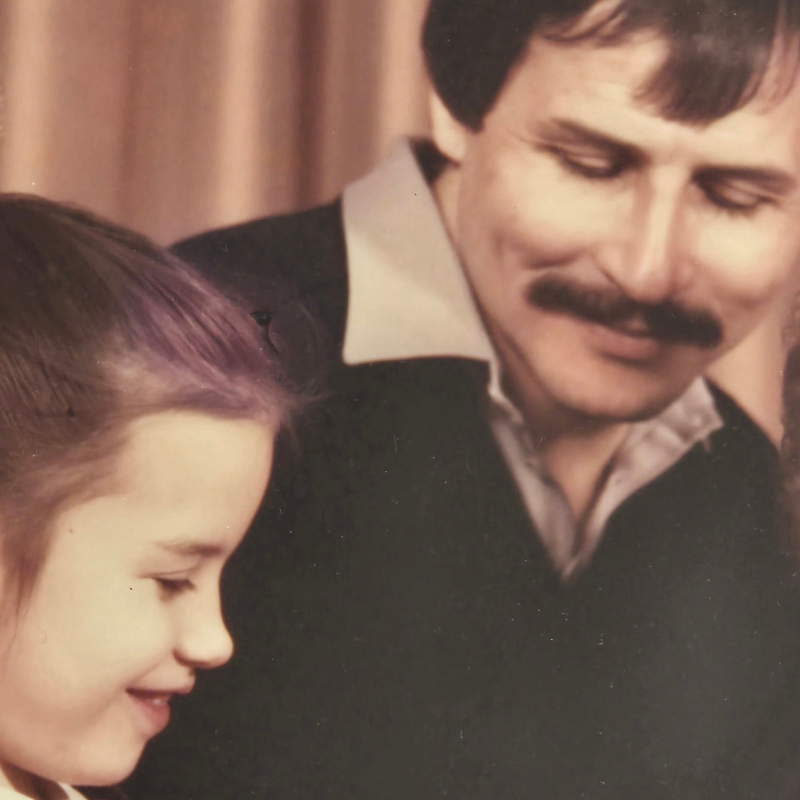 Jana and father
