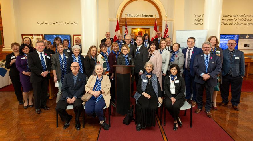 Advocates shared their lived experience of dementia at the 2023 Dementia-Friendly Legislature Luncheon