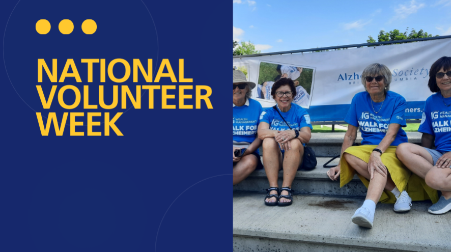 National volunteer week Walk volunteers