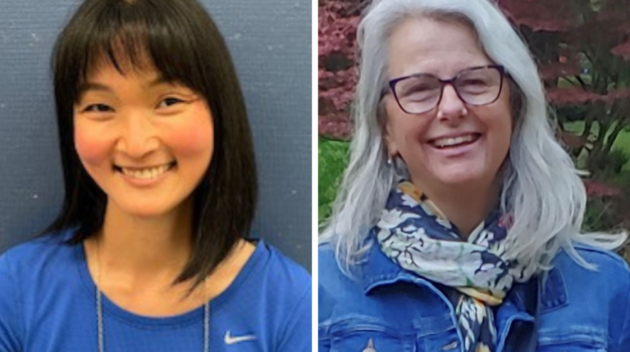 clara and suzanne, volunteer education facilitators