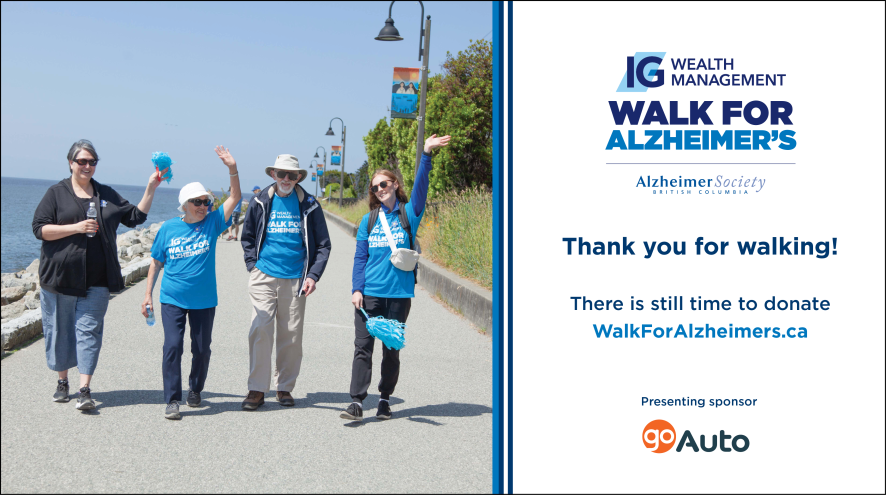 Thank you for walking!