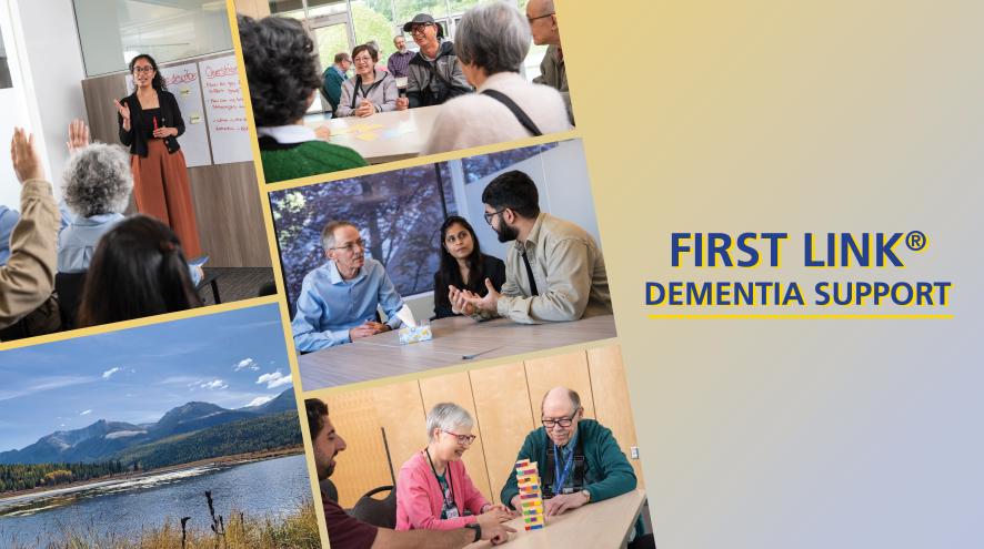 etag first link dementia support with images showing different programs