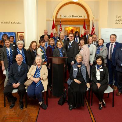 Advocates shared their lived experience of dementia at the 2023 Dementia-Friendly Legislature Luncheon