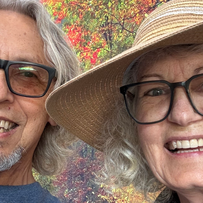 Tobias and his wife Marsha