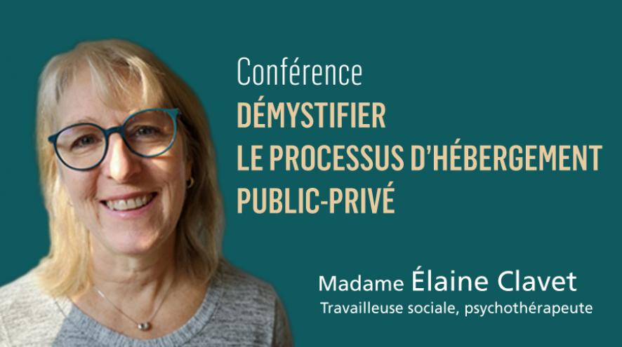 Conférence elaineclavet