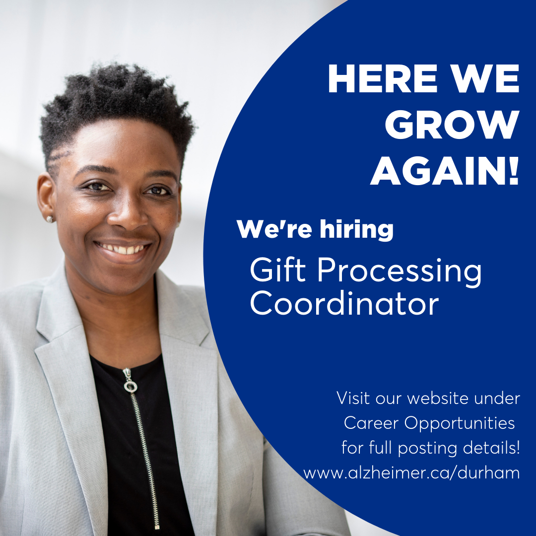 We're hiring a gift processing coordinator