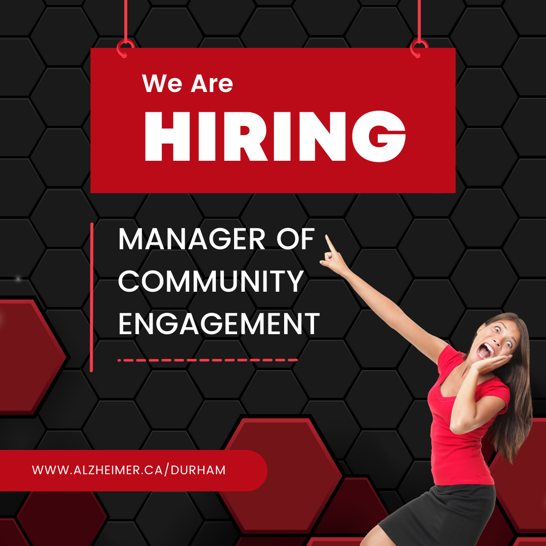 Now hiring manager of community engagement 