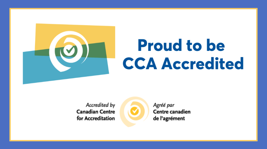 Proud to be CCA Accredited