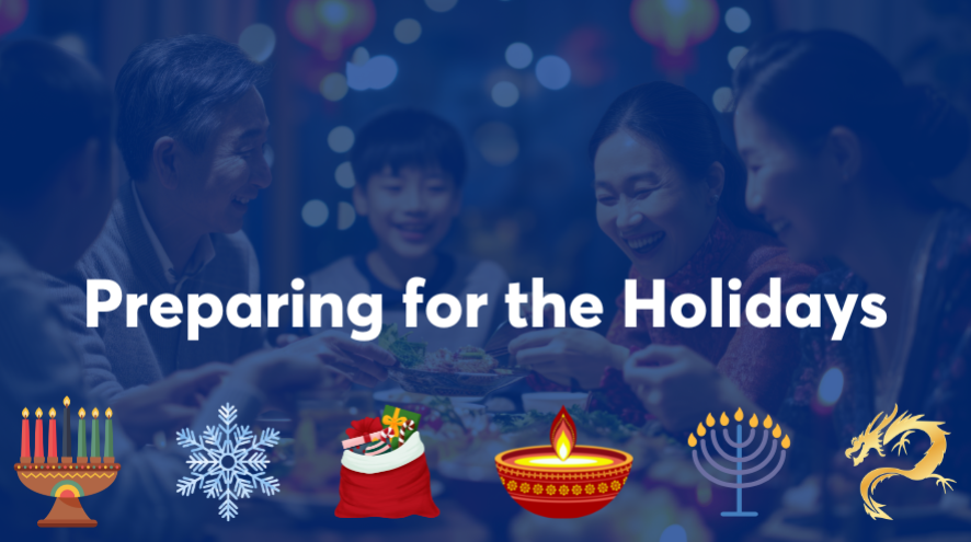 Preparing for the Holidays