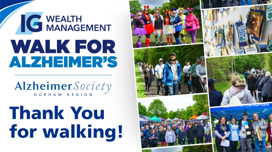 Thank you for walking!