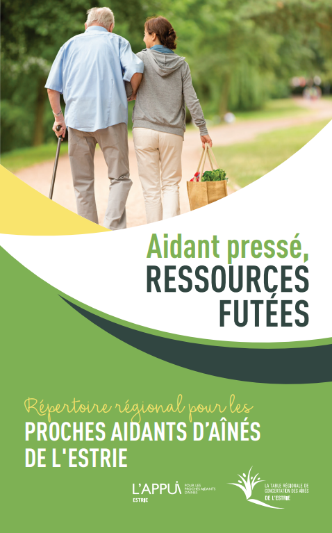 Page couverture du Guide aidant pressé