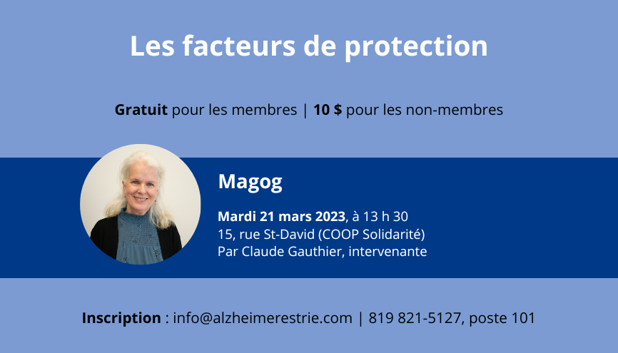 Conférence facteurs de protection - Magog