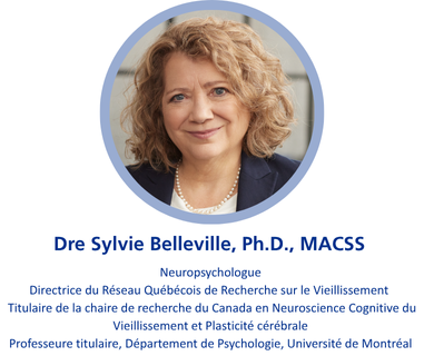 Dre Sylvie Belleville Neuropsychologue