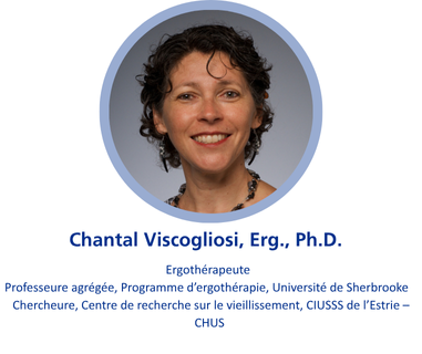 Chantal Viscogliosi, ergothérapeute