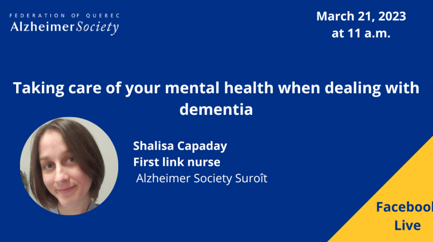 Taking care of your mental health when dealing with dementia