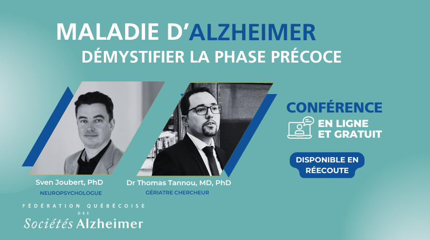 Maladie d'Alzheimer: démystifier la phase précoce revoir conference