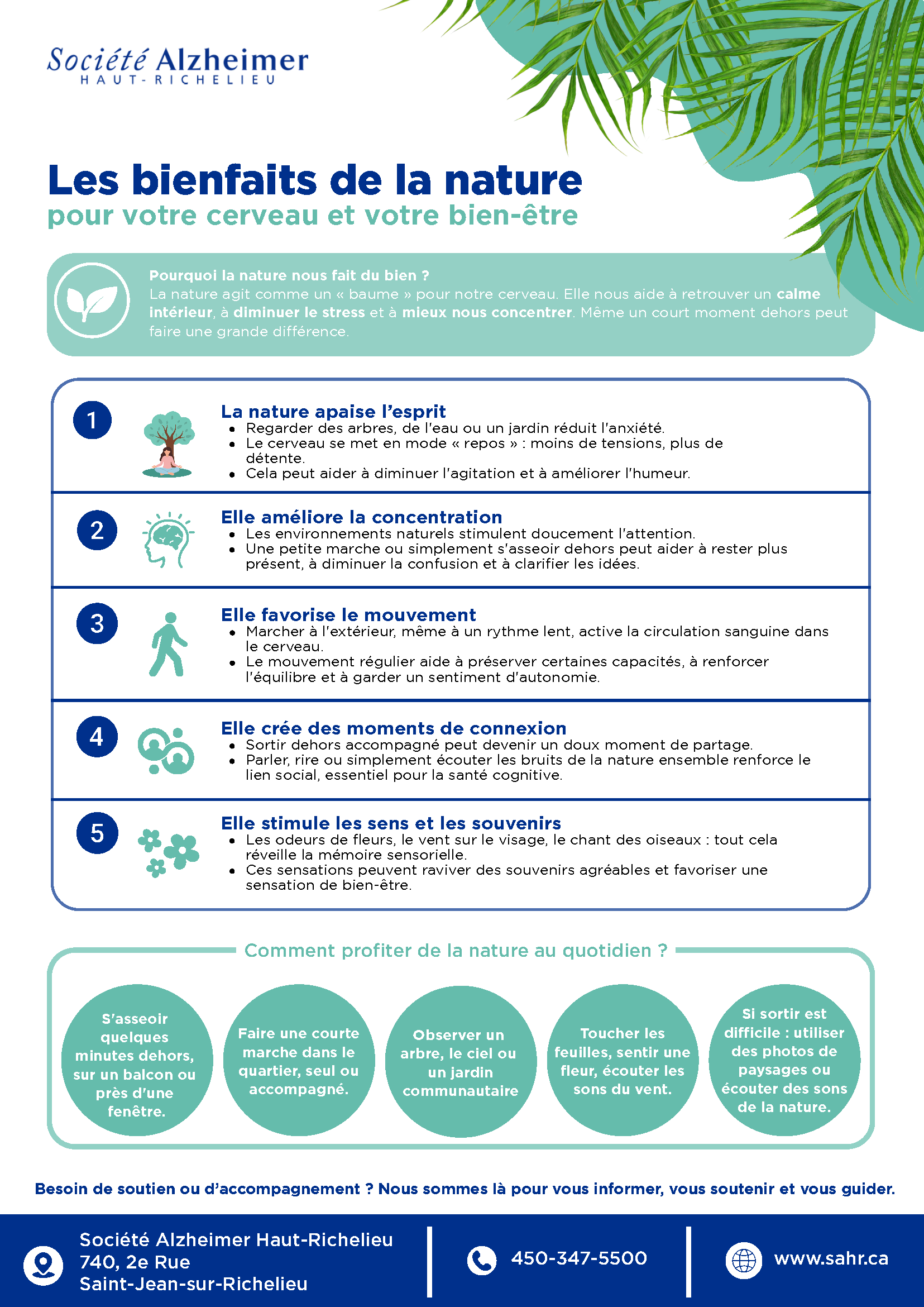 Les bienfaits de la nature