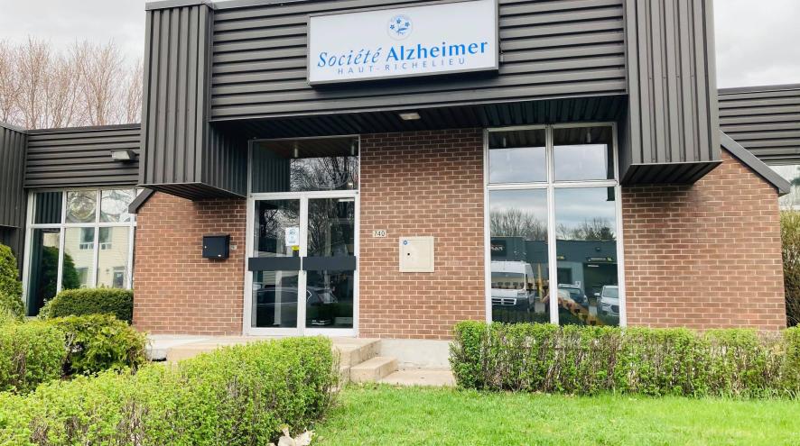 Devanture Société Alzheimer du Haut-Richelieu