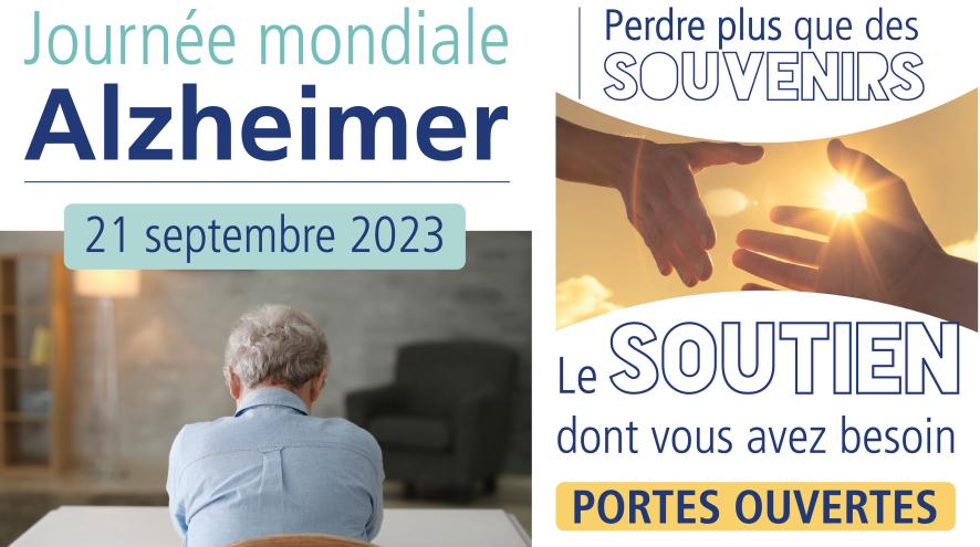 Journée mondiale Alzheimer 2023 - Portes ouvertes