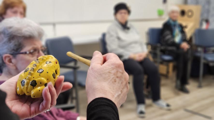 Atelier de stimulation par la musique
