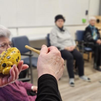 Atelier de stimulation par la musique