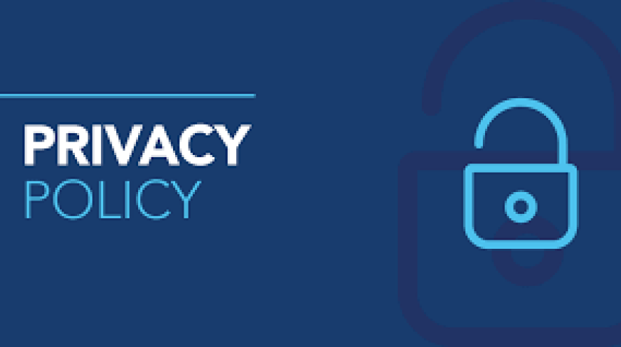 The Words Privacy Policy with a picture of a lock