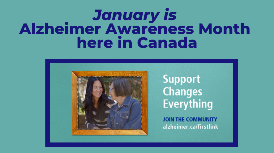 January is Alzheimer Awareness Month 