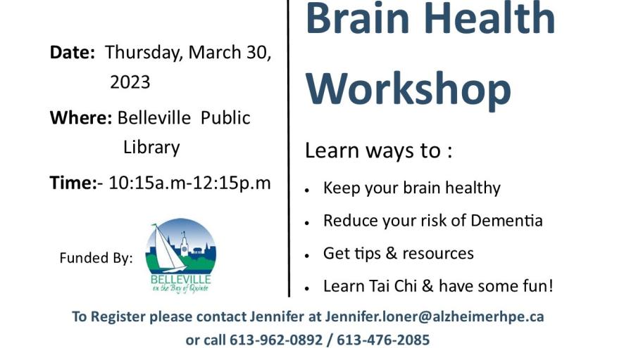 brain workshop belleville