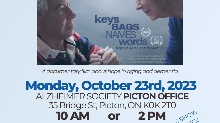 Oct 23rd film in Picton