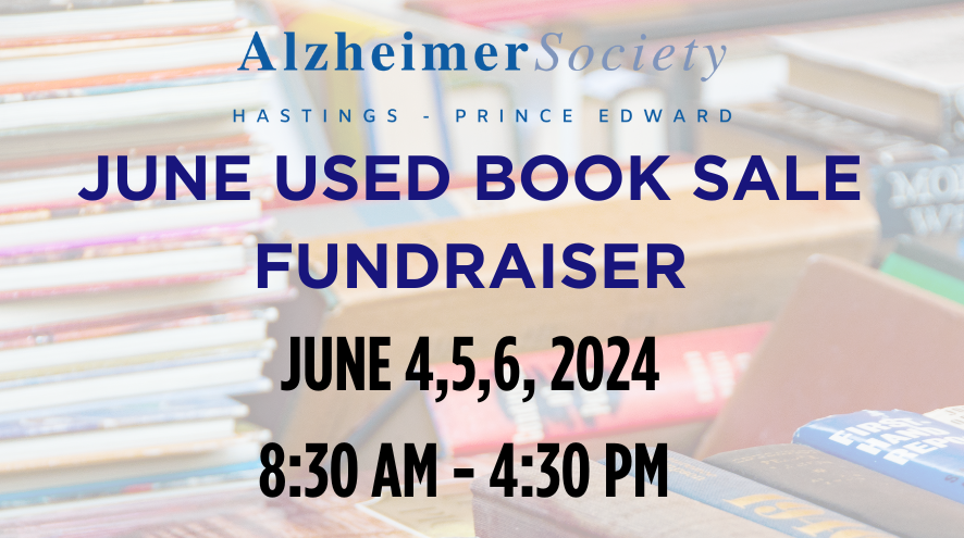 june used book sale fundraiser june 4,5,6, 2024