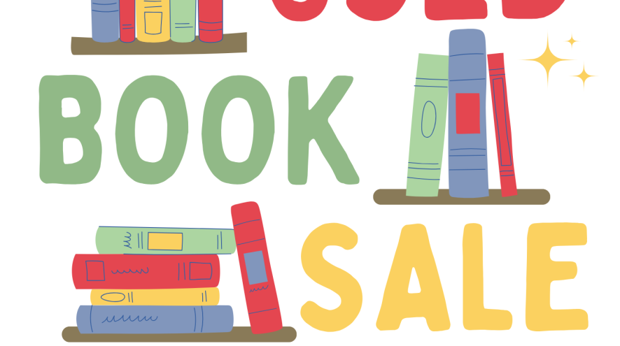 June Book Sale is June 2,3,4, 2026