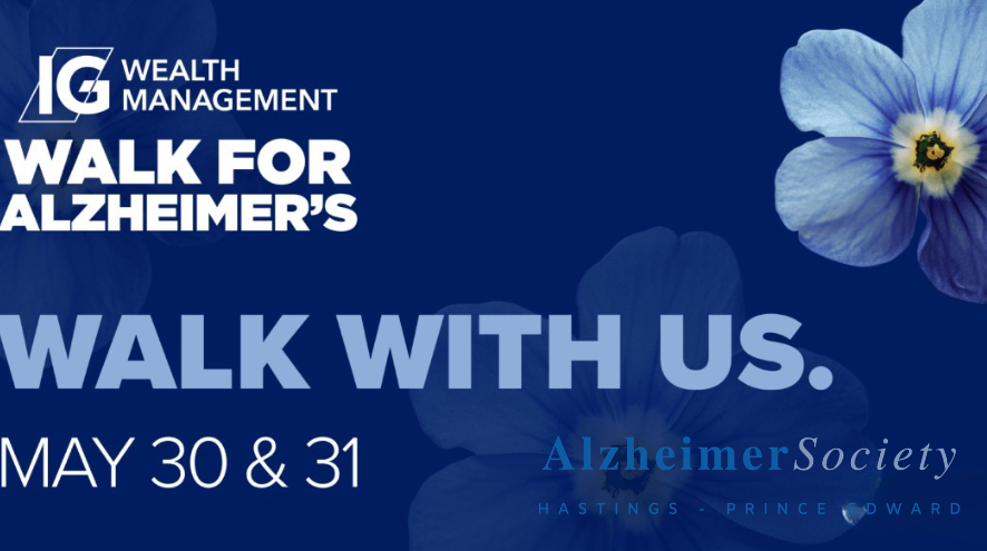 walk with us May 30th & 31st at the Walk for Alzheimer's 