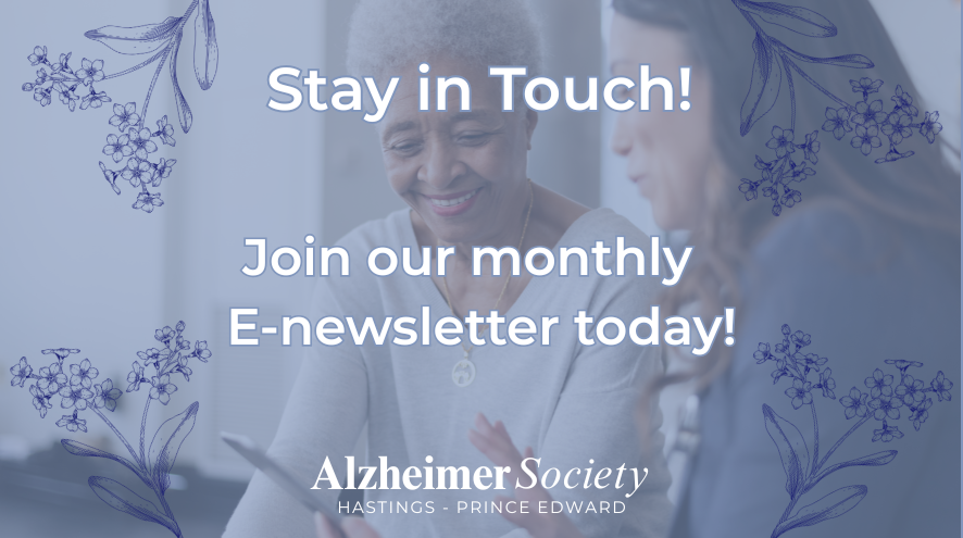 stay in touch, join out monthly e-newsletter today