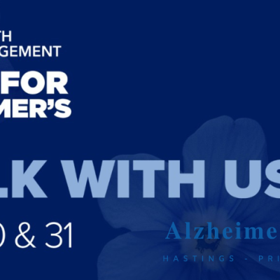 walk with us May 30th & 31st at the Walk for Alzheimer's 