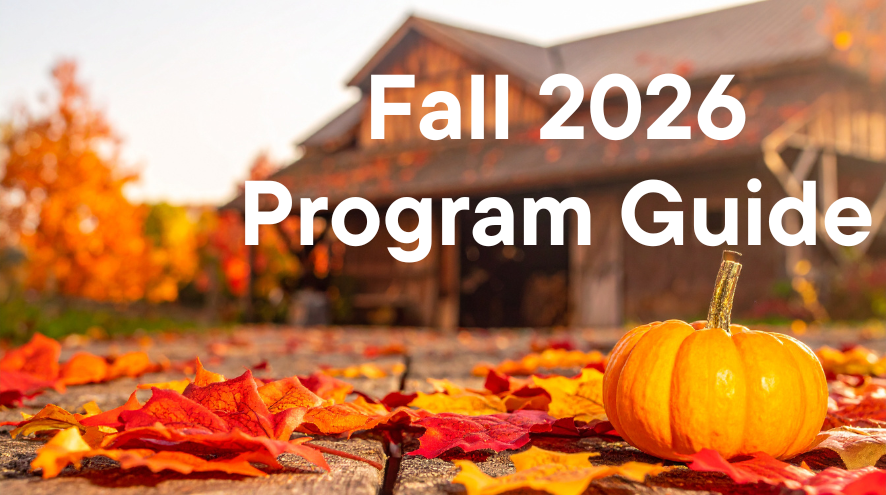 Fall 2026 Program Guide Website 