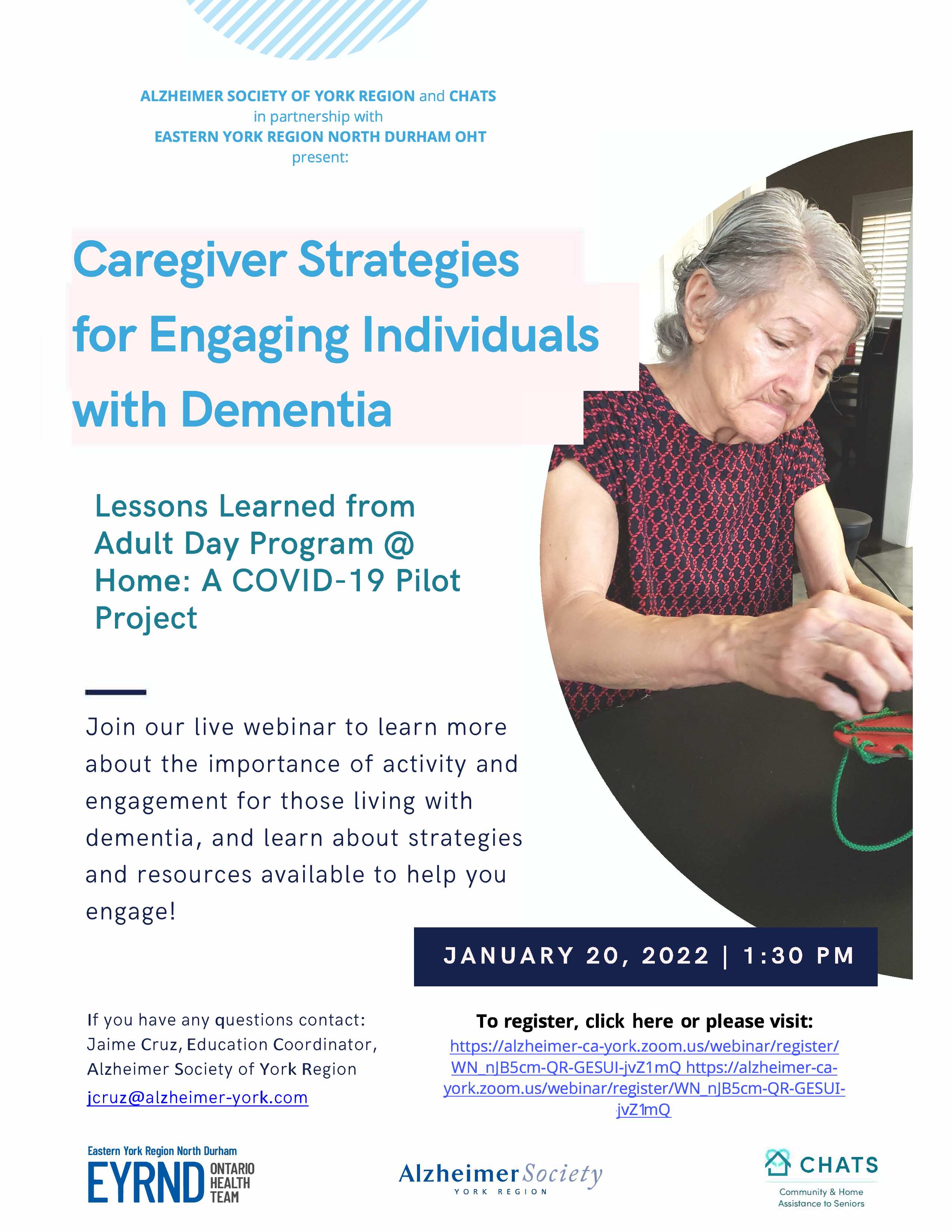 Free webinar for Caregivers 