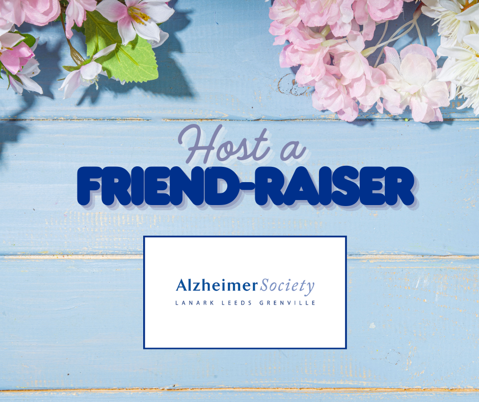 Host a friend-raiser