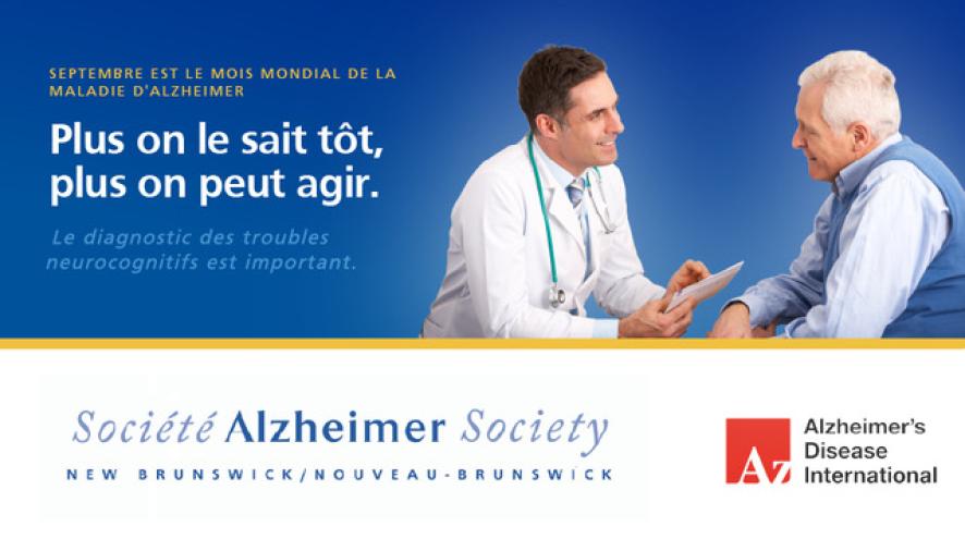 Septembre est les mois mondial de la maladie d'Alzheimer