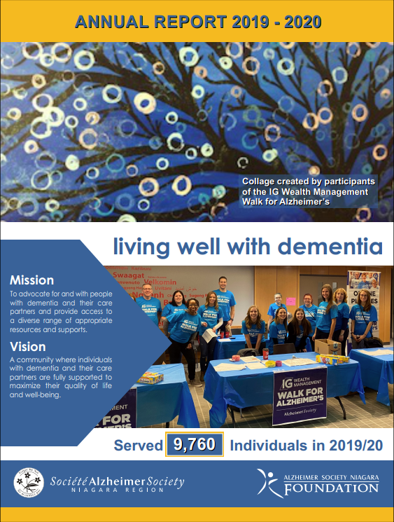Annual Report 2019-2020 cover.