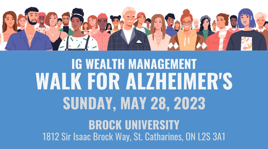 Save the date for our annual Walk for Alzheimer's!
