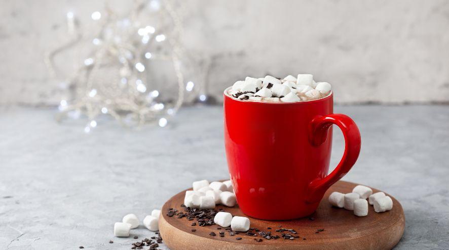 a cup of hot chocolate