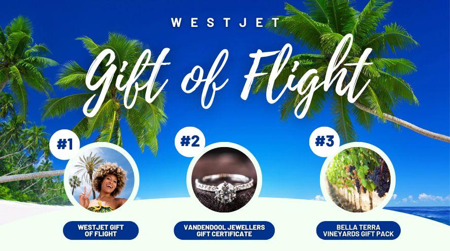 WestJet Gift of Flight Raffle
