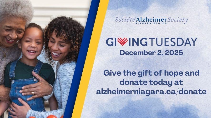 Giving Tuesday is December 2, 2025. Donate today